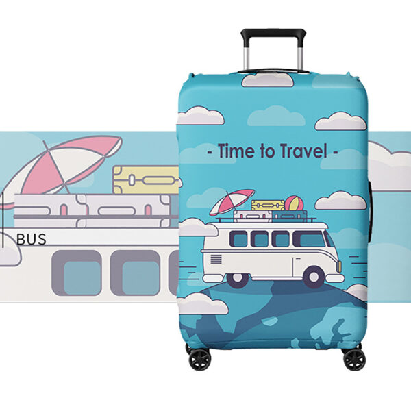 Travel Luggage Cover Suitcase Cover Spandex Suitcase Protector Luggage Protector Baggage Covers Suitcase Protectors for Luggage - Image 4